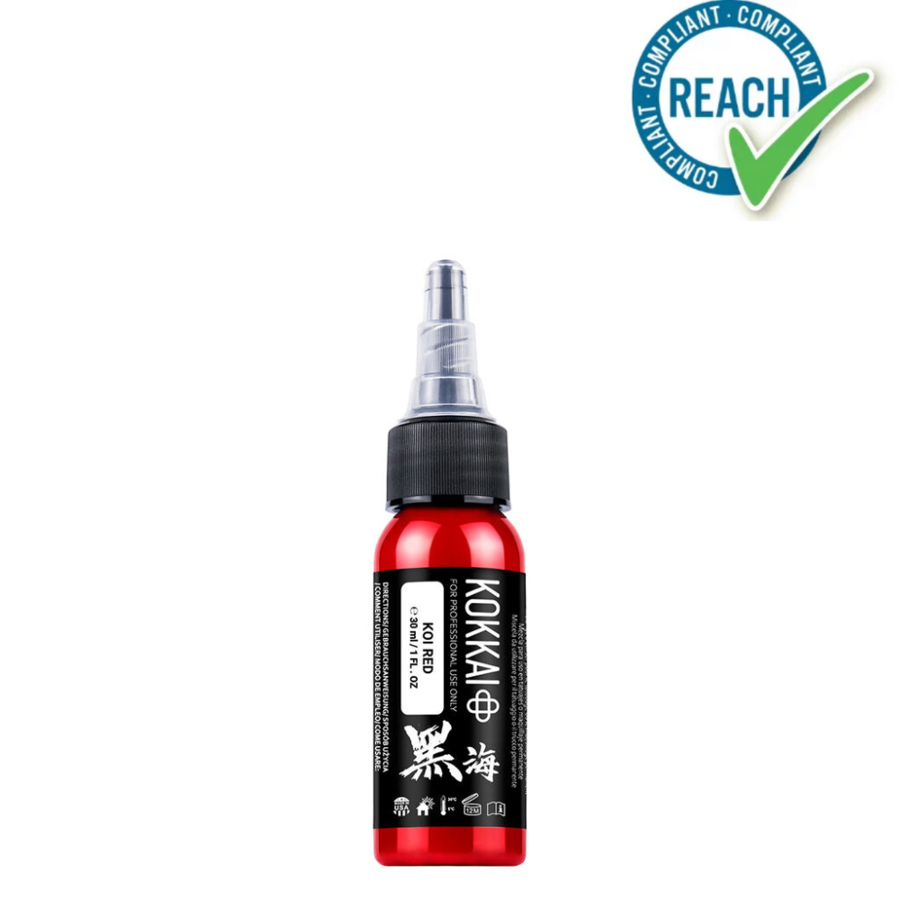 Kokkai Sumi Koi Red tetováló festék